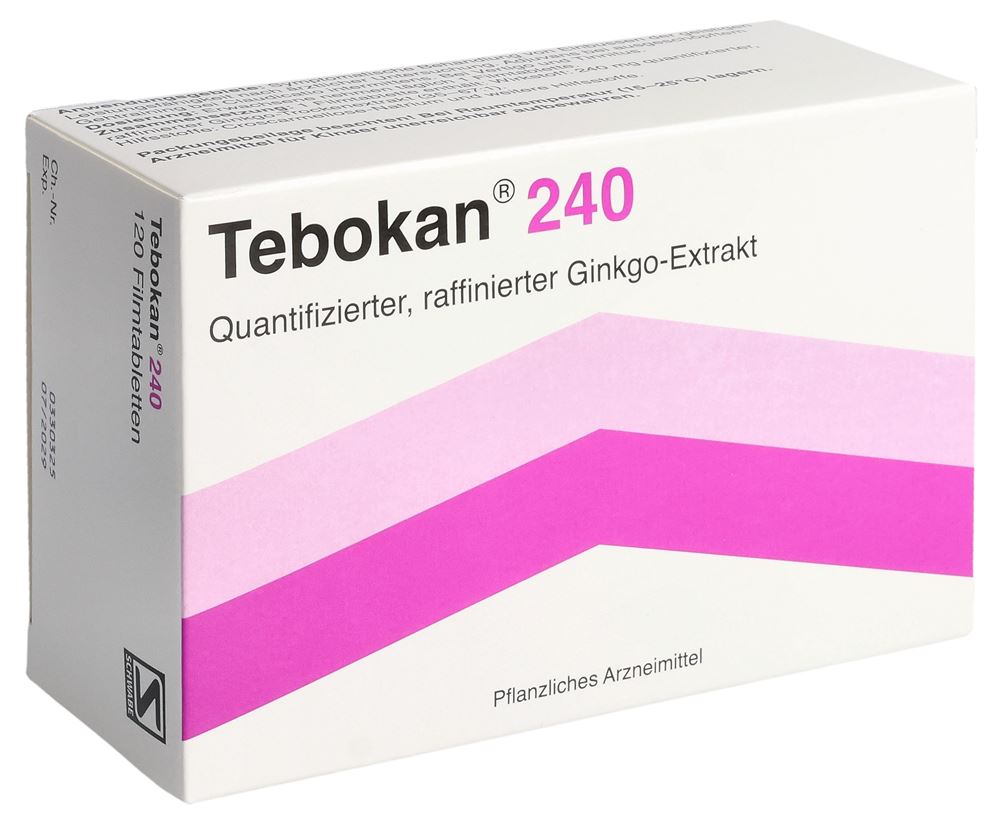 TEBOKAN 240 cpr pell 240 mg 120 pce
