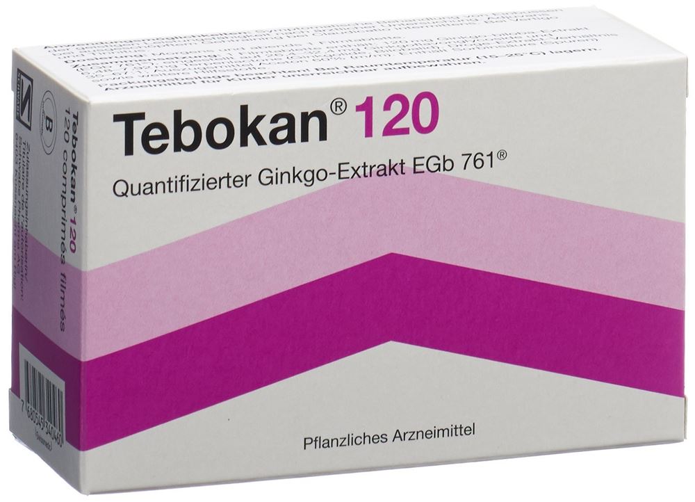 TEBOKAN 120 cpr pell 120 mg 120 pce