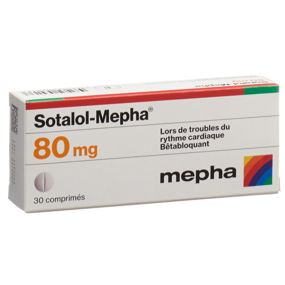 Sotalol-Mepha 80, Tabletten