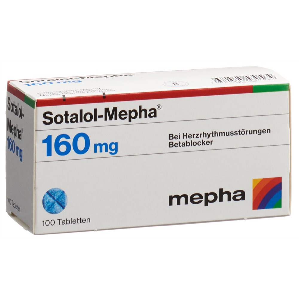 SOTALOL Mepha cpr 160 mg 30 pce