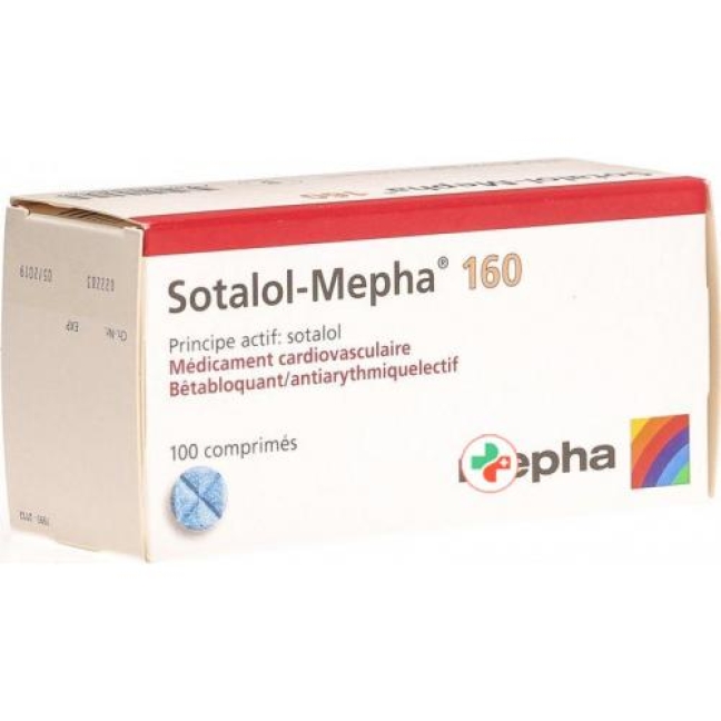 SOTALOL Mepha cpr 160 mg 100 pce