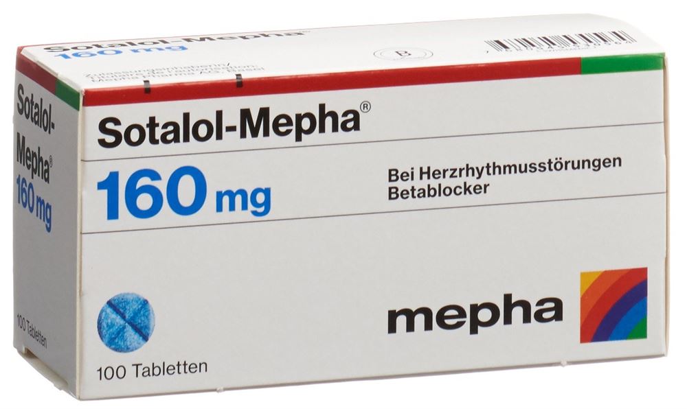 Sotalol-Mepha 160, Tabletten