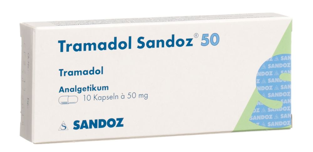TRAMADOL Sandoz caps 50 mg 10 pce