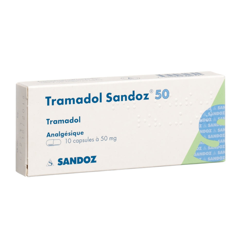 TRAMADOL Sandoz caps 50 mg 10 pce