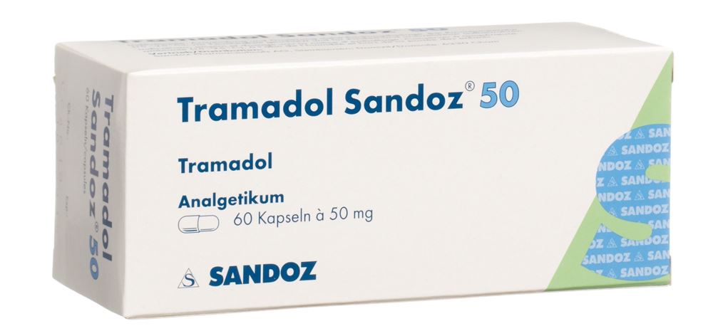 TRAMADOL Sandoz caps 50 mg 60 pce