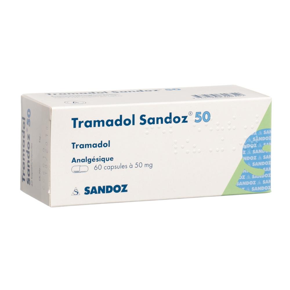 TRAMADOL Sandoz caps 50 mg 60 pce