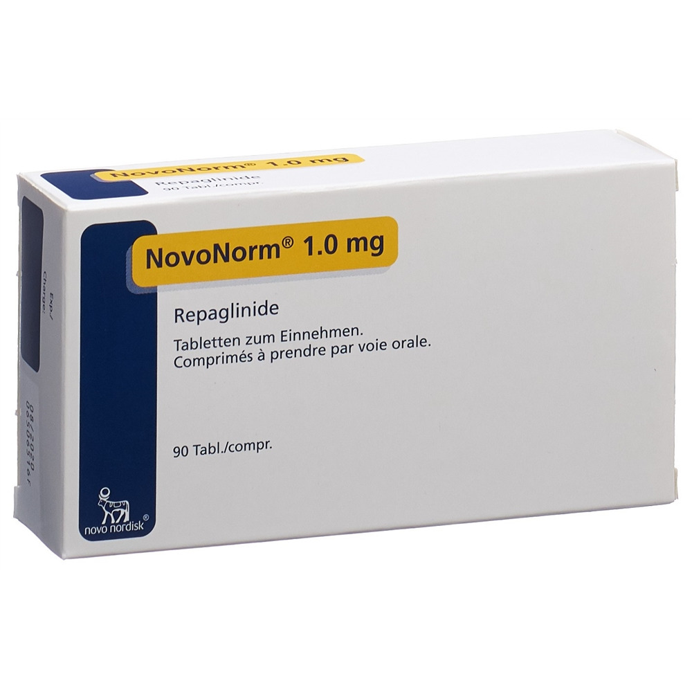 NOVONORM cpr 1 mg 90 pce