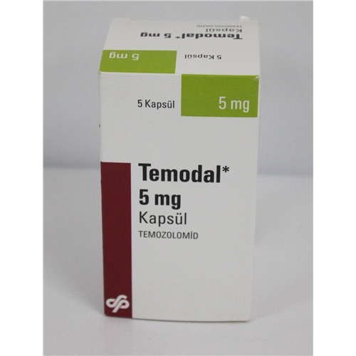 TEMODAL caps 5 mg sach 5 pce