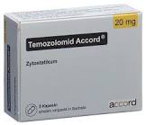 TEMODAL caps 20 mg sach 5 pce