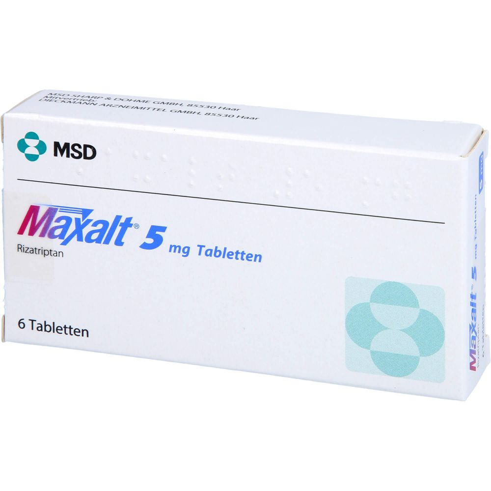 MAXALT cpr 5 mg 6 pce