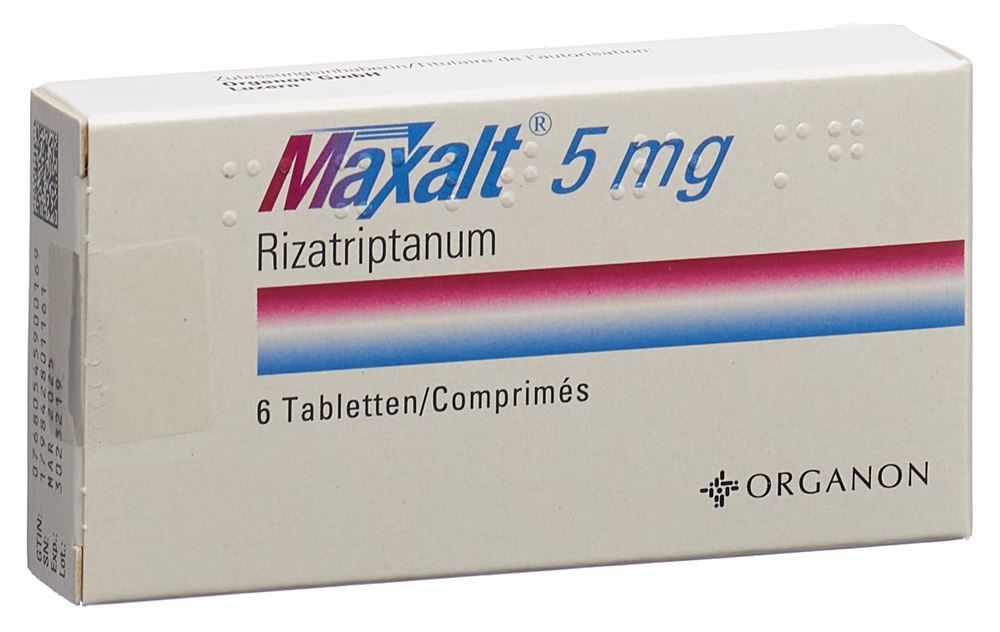 Maxalt 5 mg, Tabletten