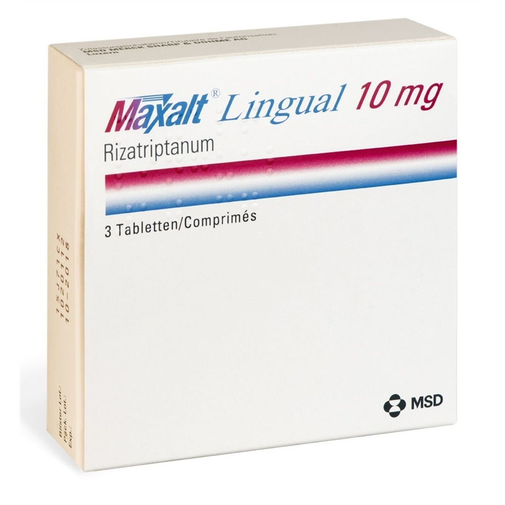 Maxalt lingual 10 mg, Schmelztabletten