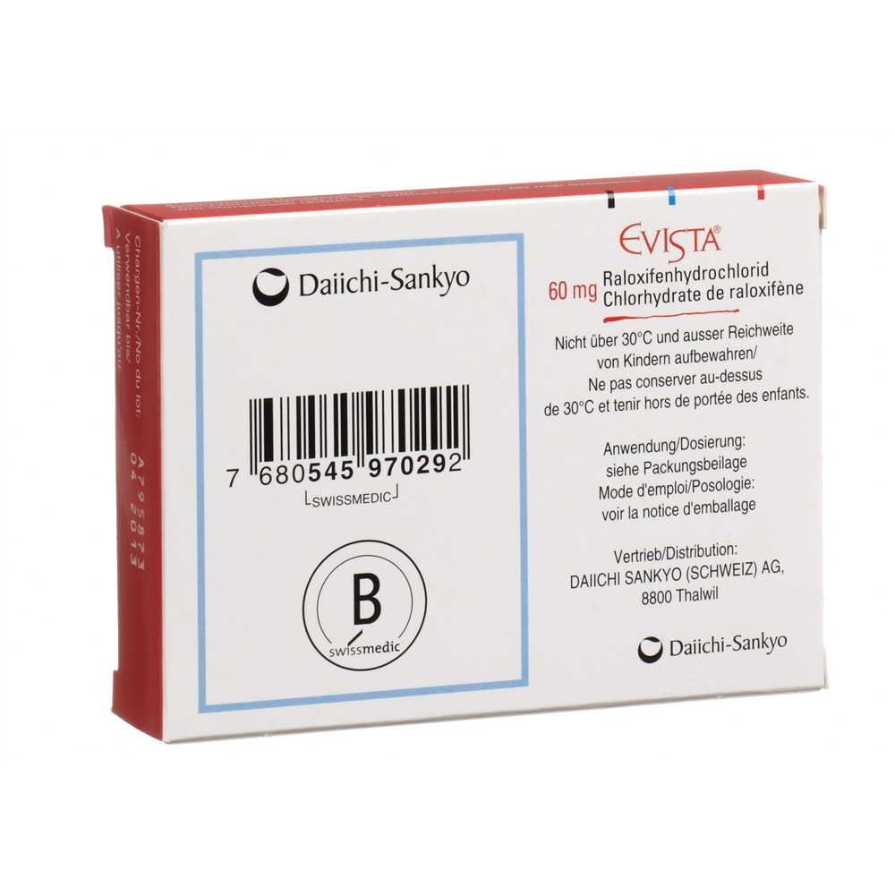 EVISTA cpr pell 60 mg 28 pce
