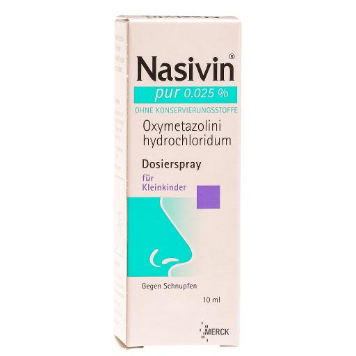 Nasivine Pur, spray doseur 0.025 % (ancien), 10 ml