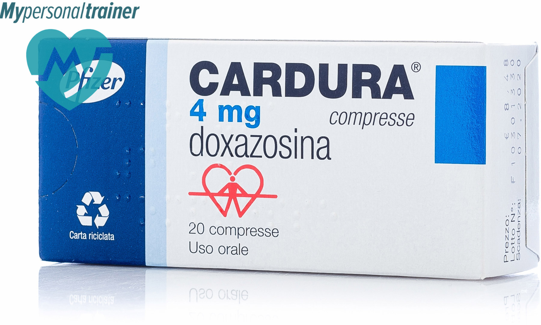 CARDURA CR cpr ret 4 mg 100 pce