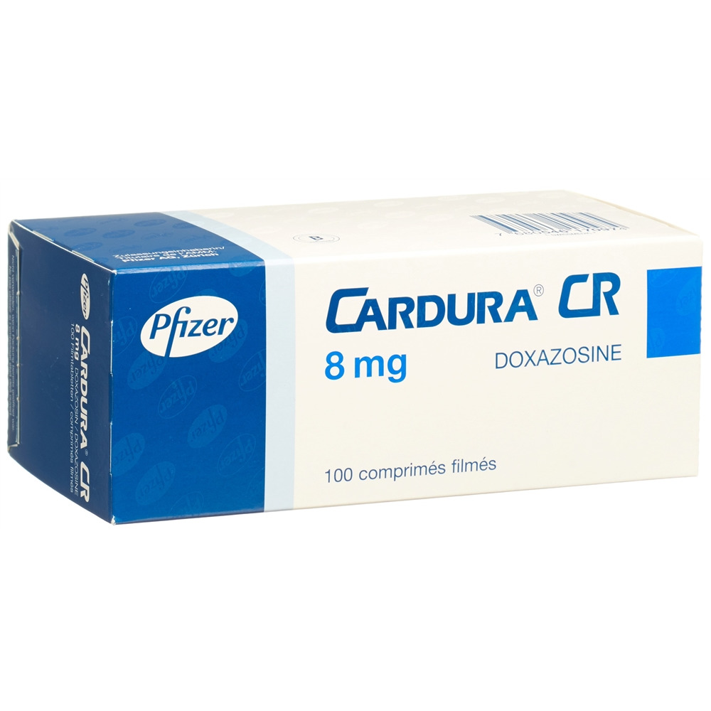 Cardura CR 8 mg, Retardtabletten