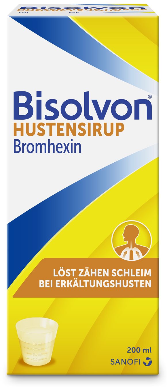 BISOLVON sirop contre la toux fl 200 ml