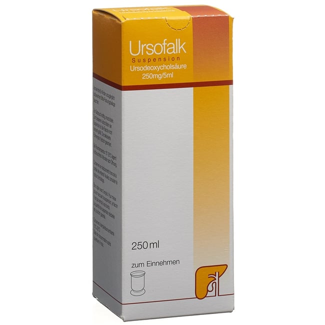 URSOFALK susp fl 250 ml