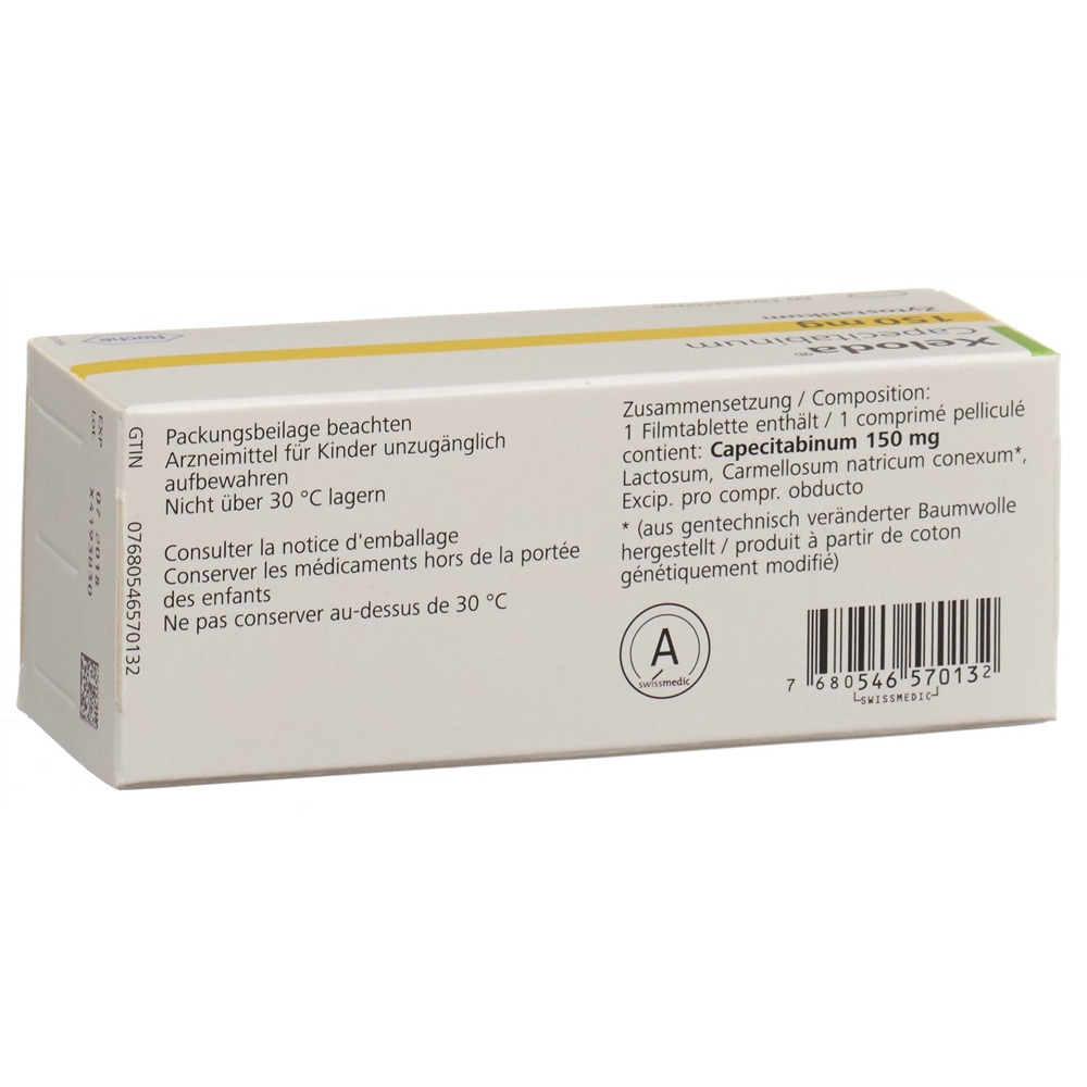 Xeloda 150 mg, Filmtabletten