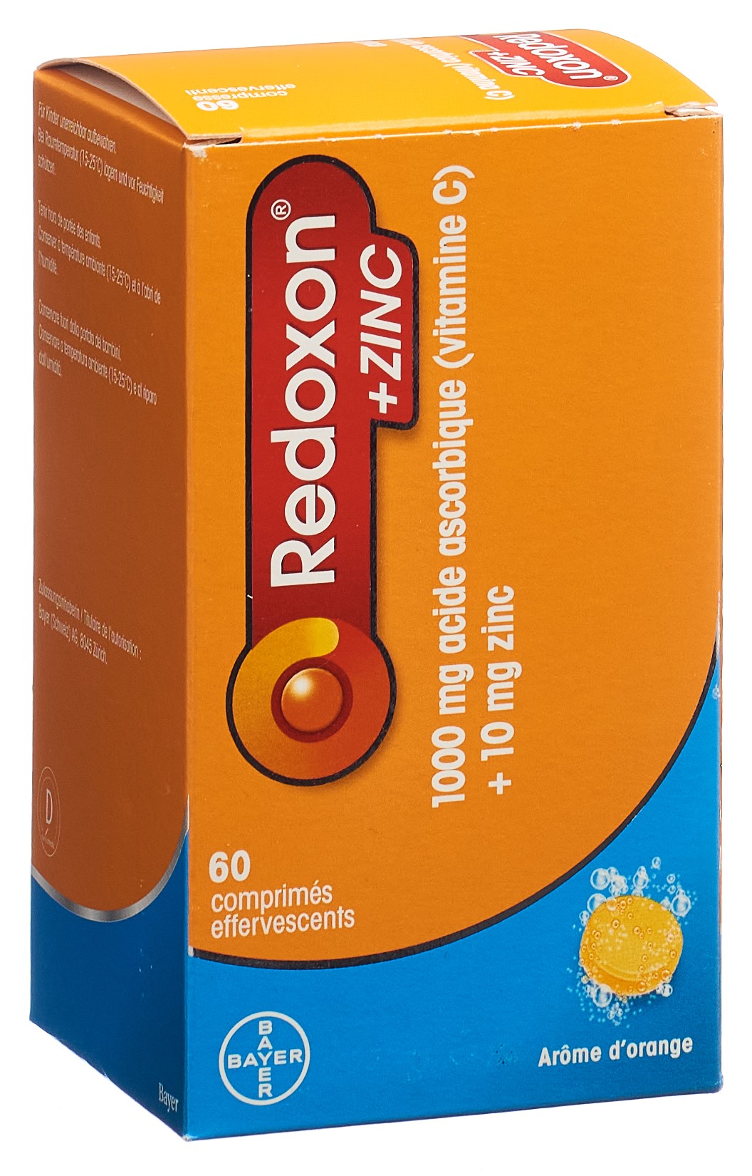 REDOXON Zinc cpr eff bte 60 pce