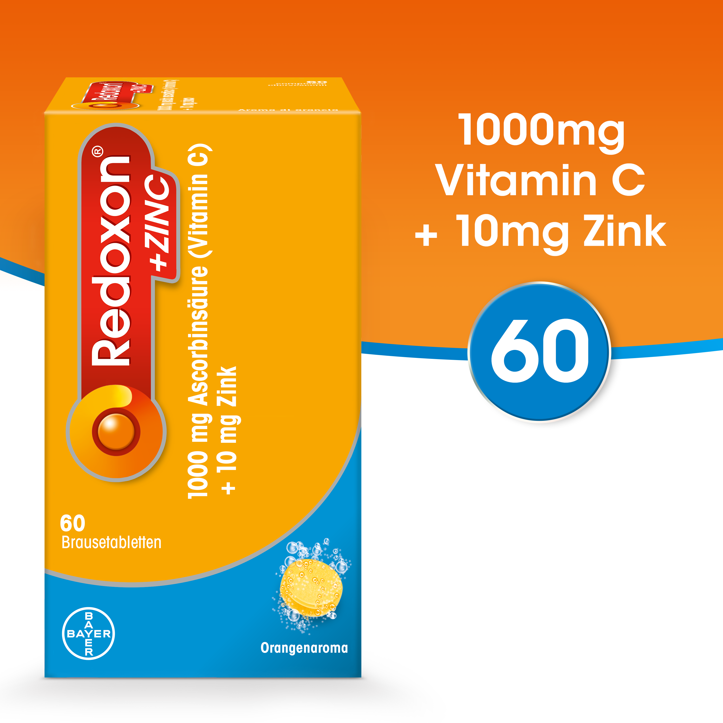 REDOXON Zinc cpr eff bte 60 pce