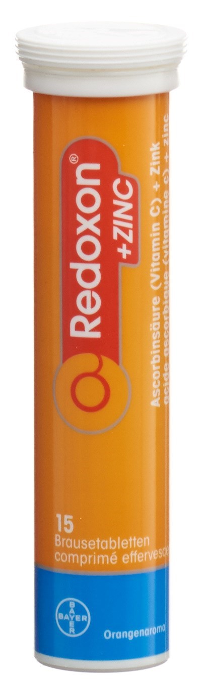 REDOXON Zinc cpr eff bte 15 pce