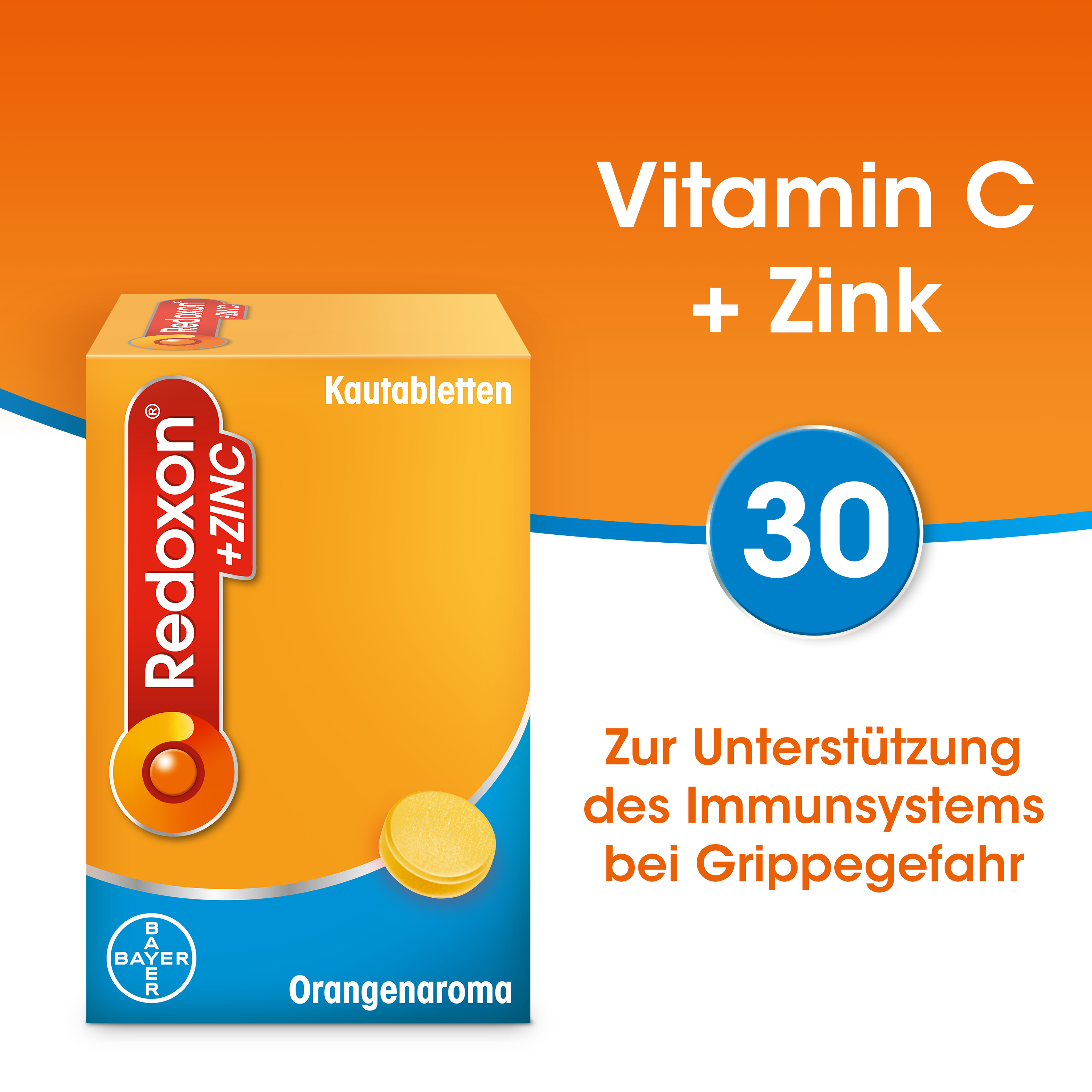 Redoxon + Zinc, Kautabletten
