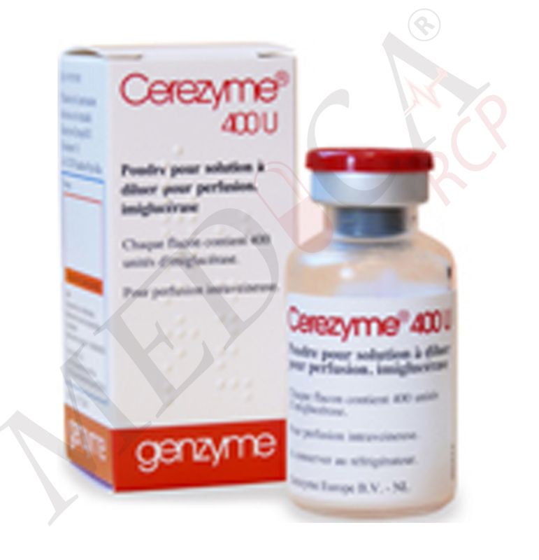 CEREZYME subst sèche 400 U flac
