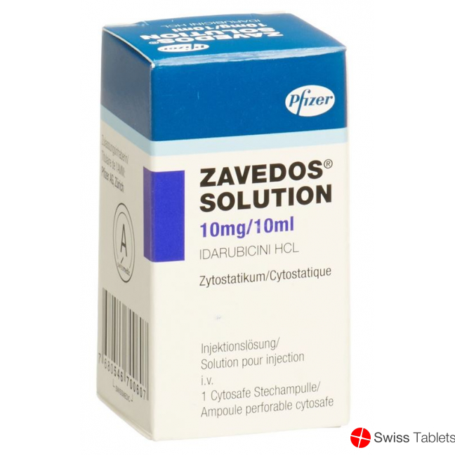 ZAVEDOS Solution sol inj 10 mg/10ml Cytosafe
