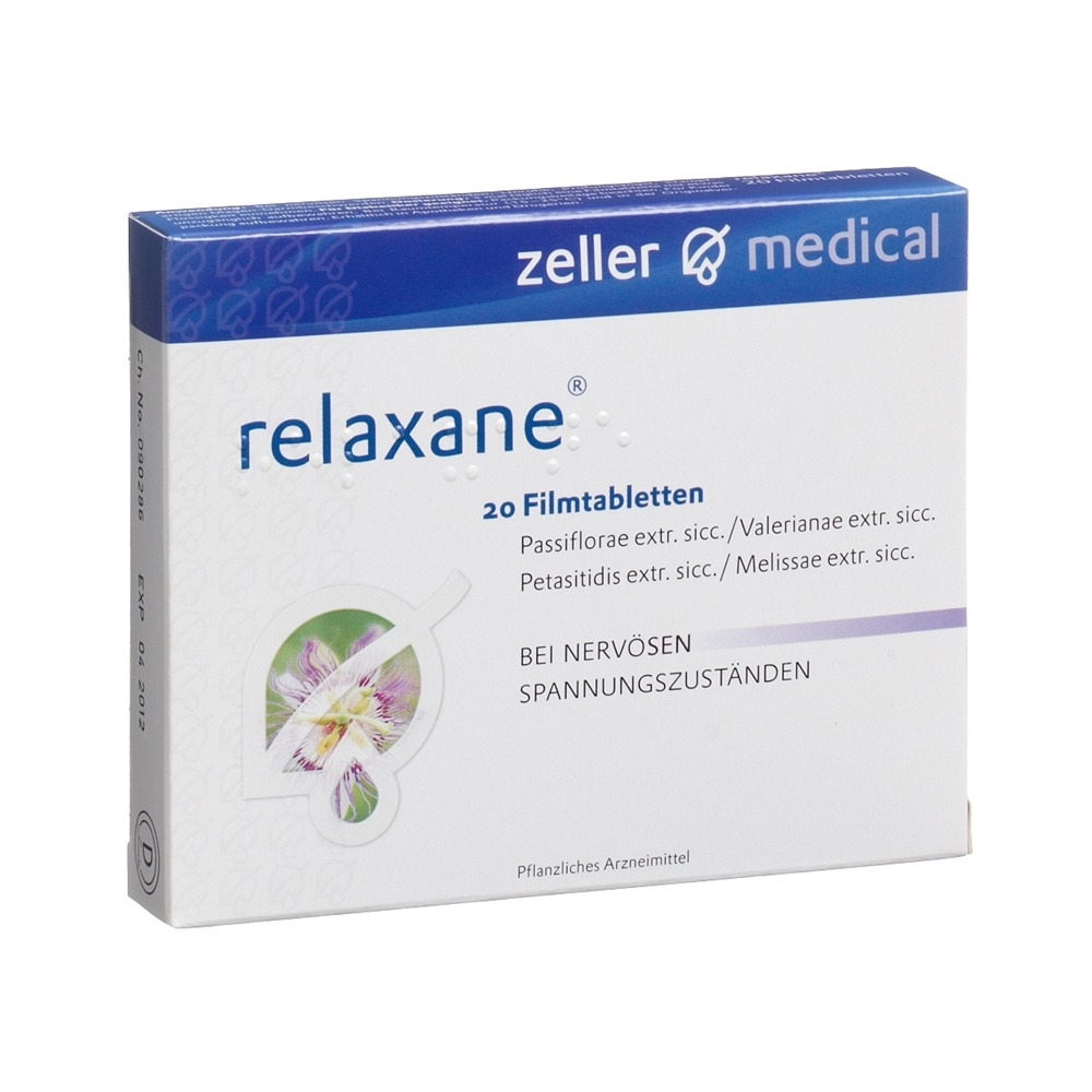 Relaxane, Filmtabletten