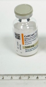 CELLCEPT i.v. subst sèche 500 mg flac 4 pce