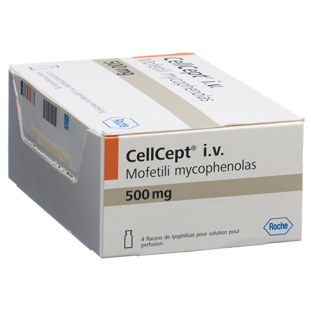 Cellcept i.v., Lyophilisat zur Herstellung einer Infusionslösung