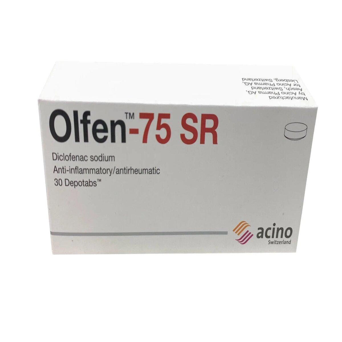 OLFEN retard depotabs 75 mg 20 pce
