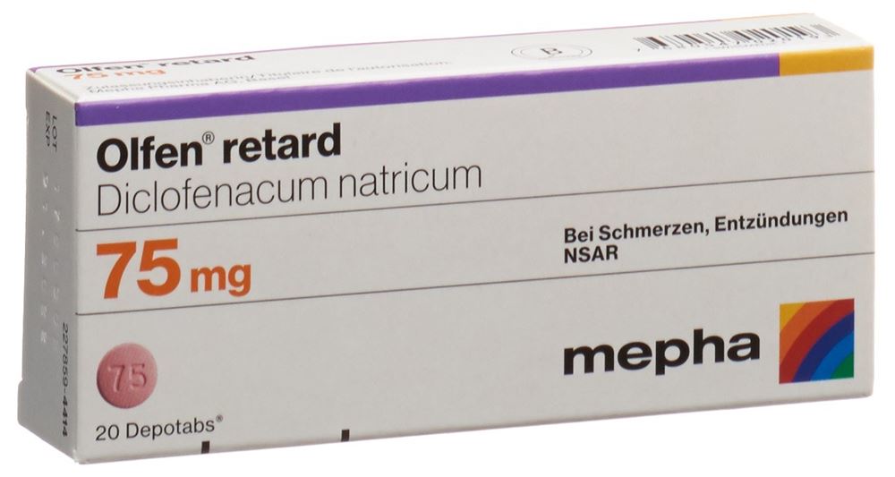 OLFEN retard depotabs 75 mg 20 pce