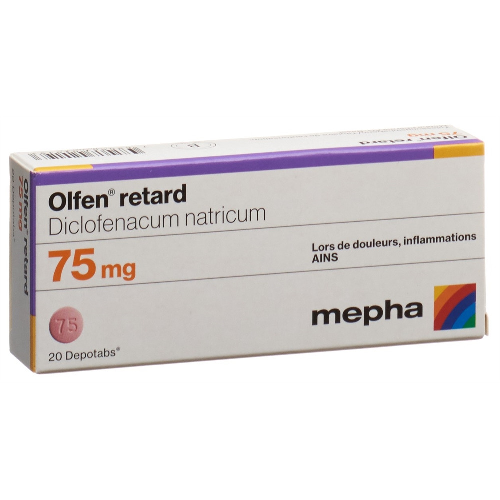 OLFEN retard depotabs 75 mg 20 pce