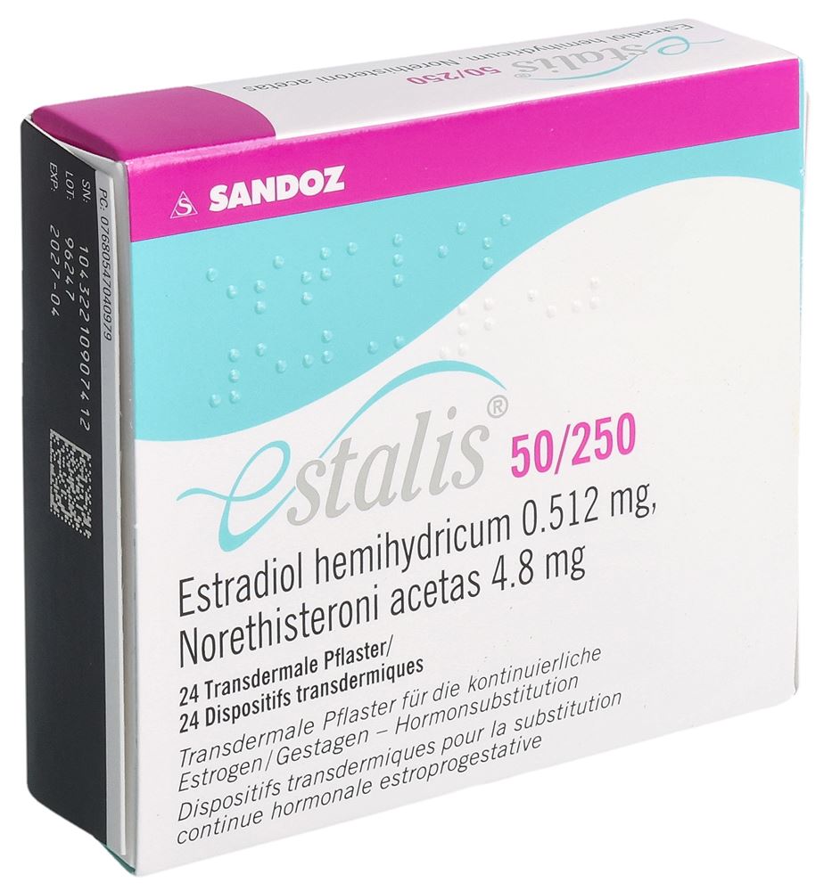 Estalis 50/250, transdermale Pflaster