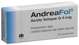 ANDREAFOL cpr 0.4 mg 30 pce