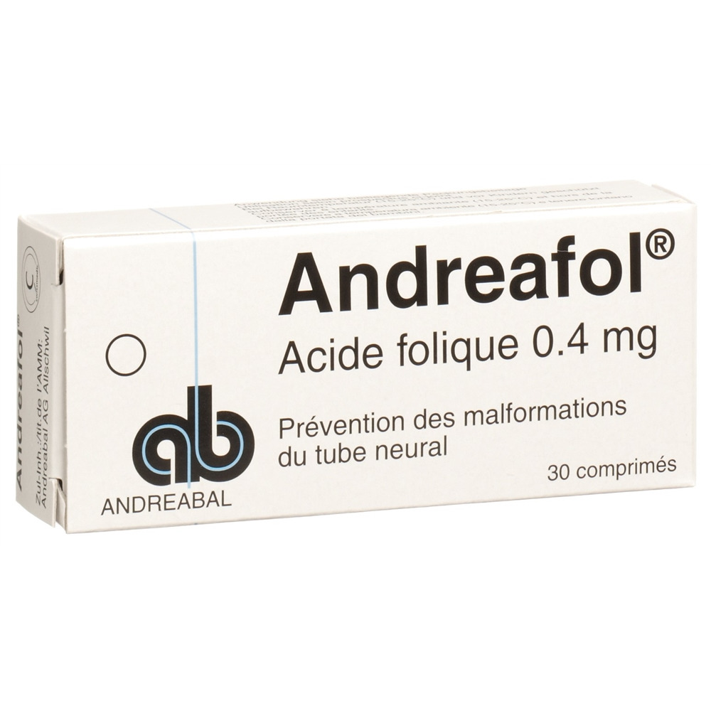 ANDREAFOL cpr 0.4 mg 30 pce