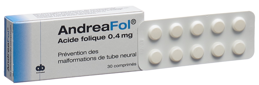 ANDREAFOL cpr 0.4 mg 30 pce