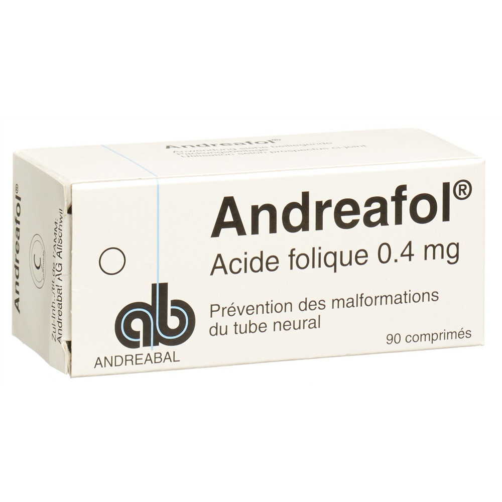 ANDREAFOL cpr 0.4 mg 90 pce