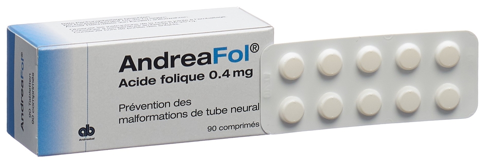 ANDREAFOL cpr 0.4 mg 90 pce