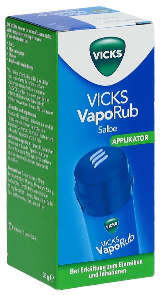 VICKS VapoRub pommade Applicateur 35 g