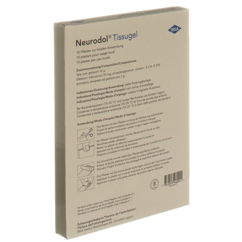 NEURODOL Tissugel empl 10 pce
