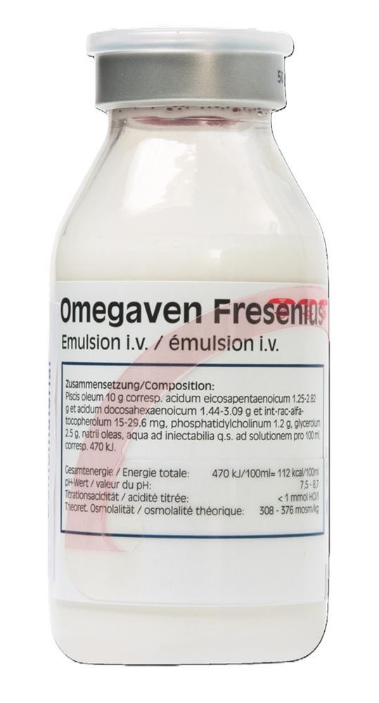 OMEGAVEN Fresenius émuls pour perf 10 x 100 ml