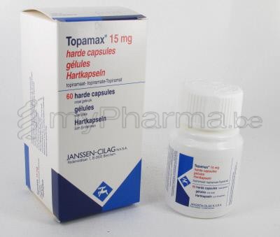 TOPAMAX caps 15 mg bte 60 pce