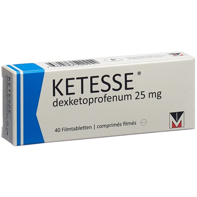 KETESSE cpr pell 25 mg 40 pce