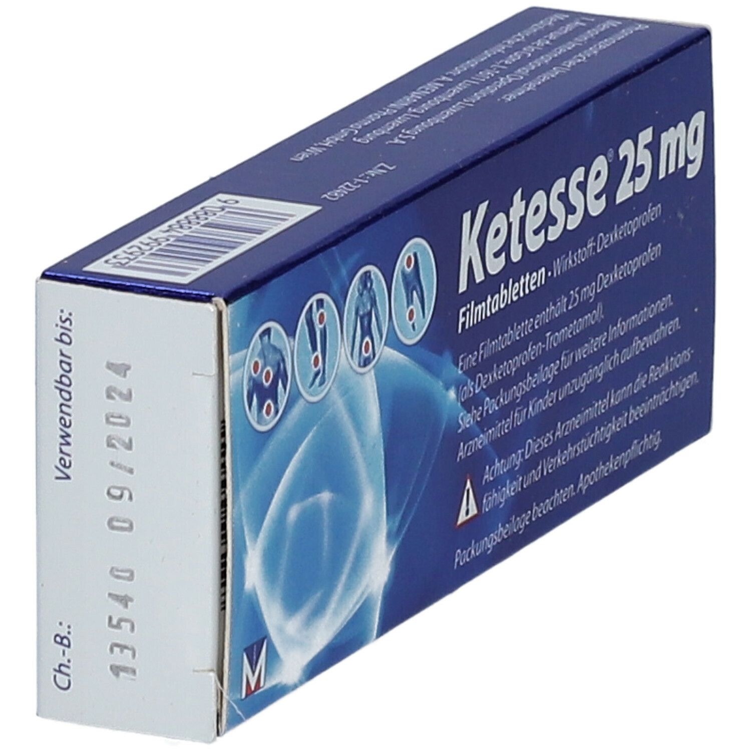 KETESSE cpr pell 25 mg 40 pce