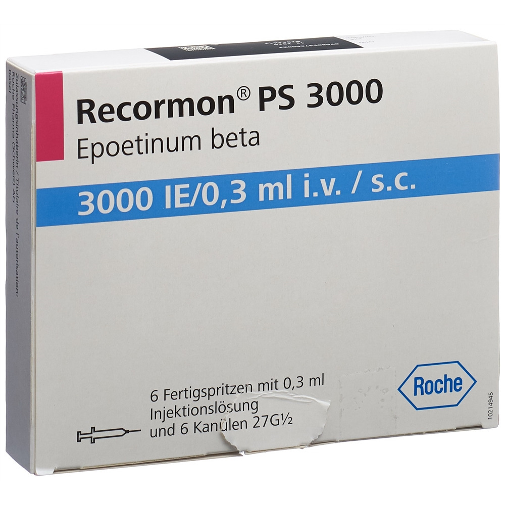 RECORMON PS 3000 UI/0.3 ml ser pré 6 pce