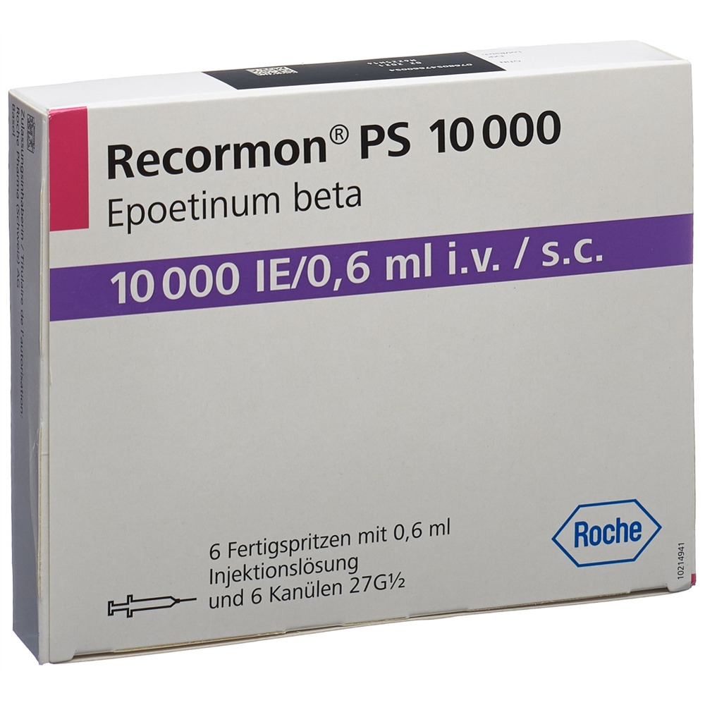 RECORMON PS 10000 UI/0.6 ml ser pré 6 pce