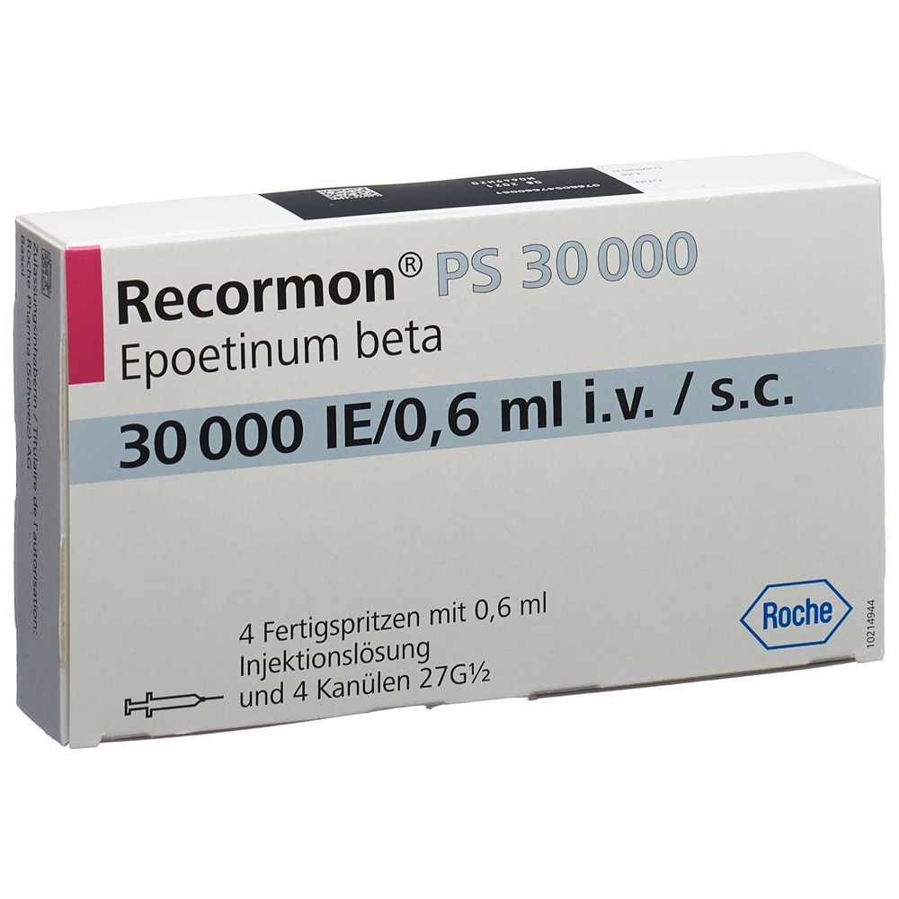 RECORMON PS 30000 UI/0.6 ml ser pré 4 pce